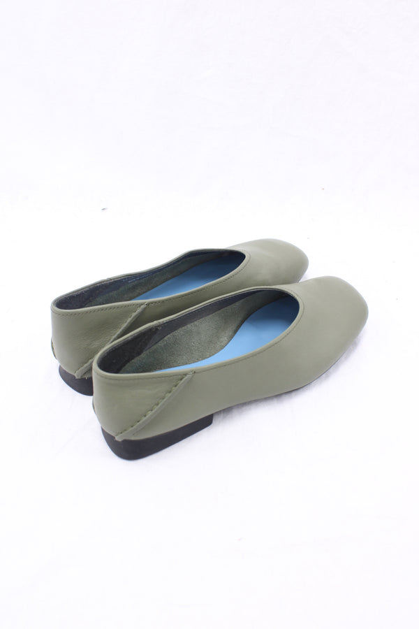 Camper - Green Natalie Ballet Flats