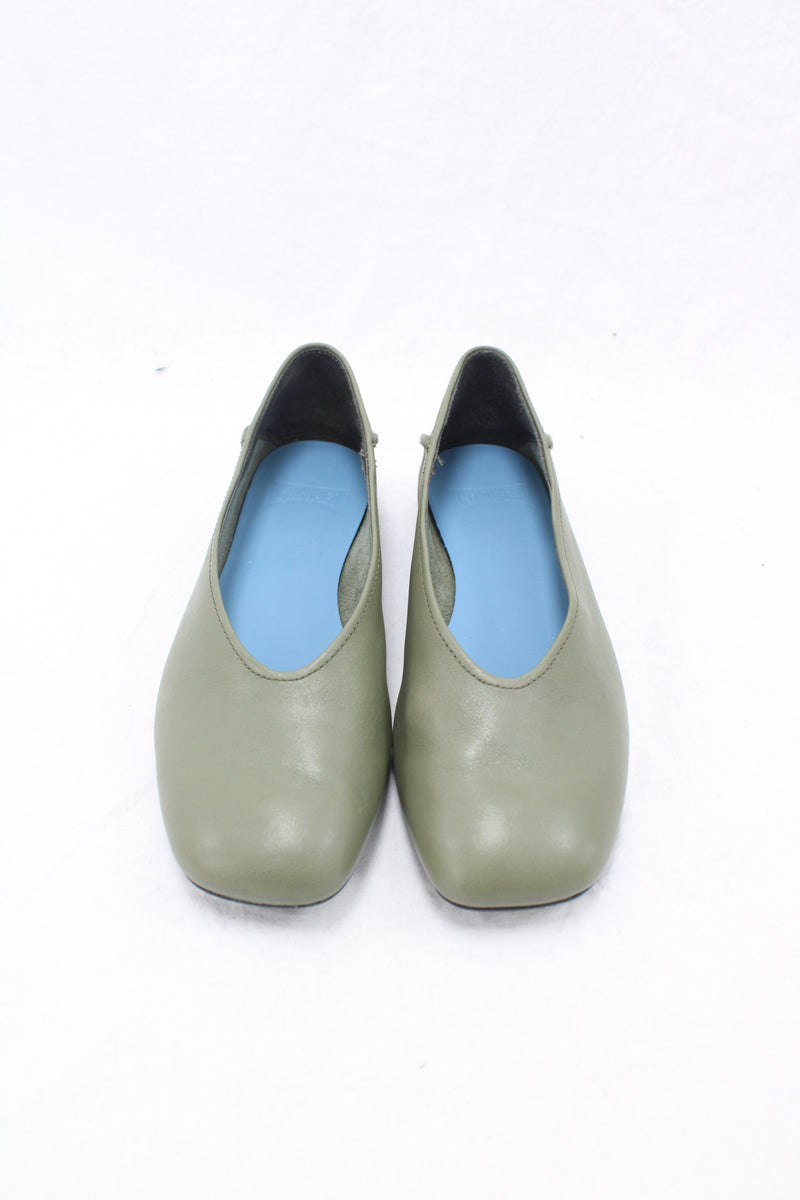 Camper - Green Natalie Ballet Flats