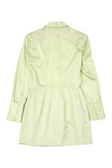 FRAME - Satin Shirt Dress
