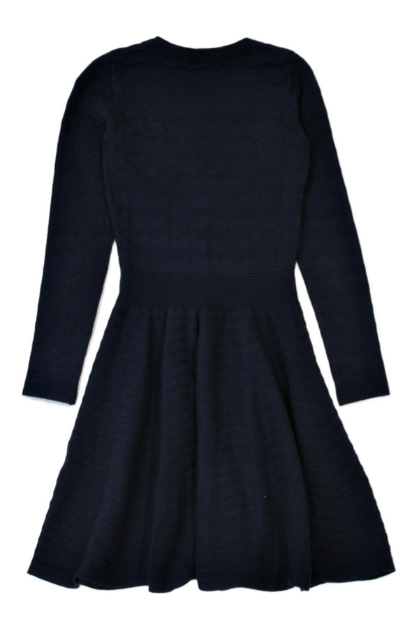 Sandro Paris - Knitted Loong Sleeve Mini