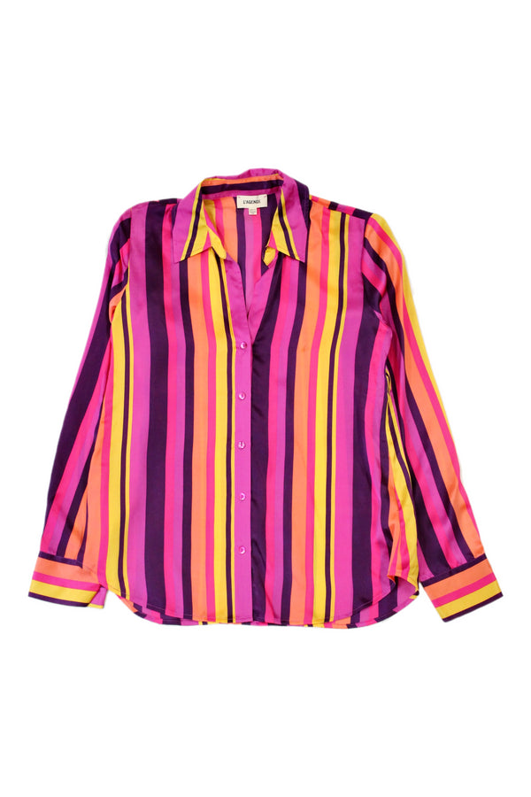 L'Agence - Candy Stripe Shirt