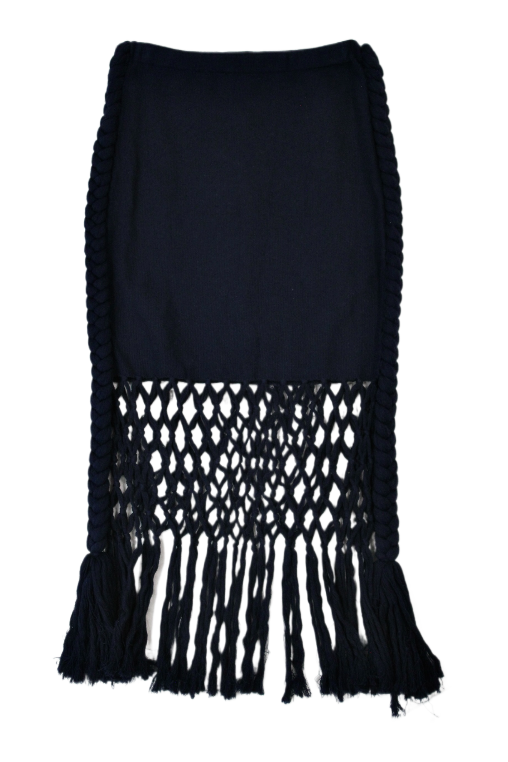 Opening Ceremony Knits - Knitted Fringe Skirt