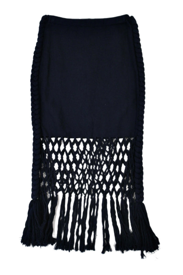 Opening Ceremony Knits - Knitted Fringe Skirt