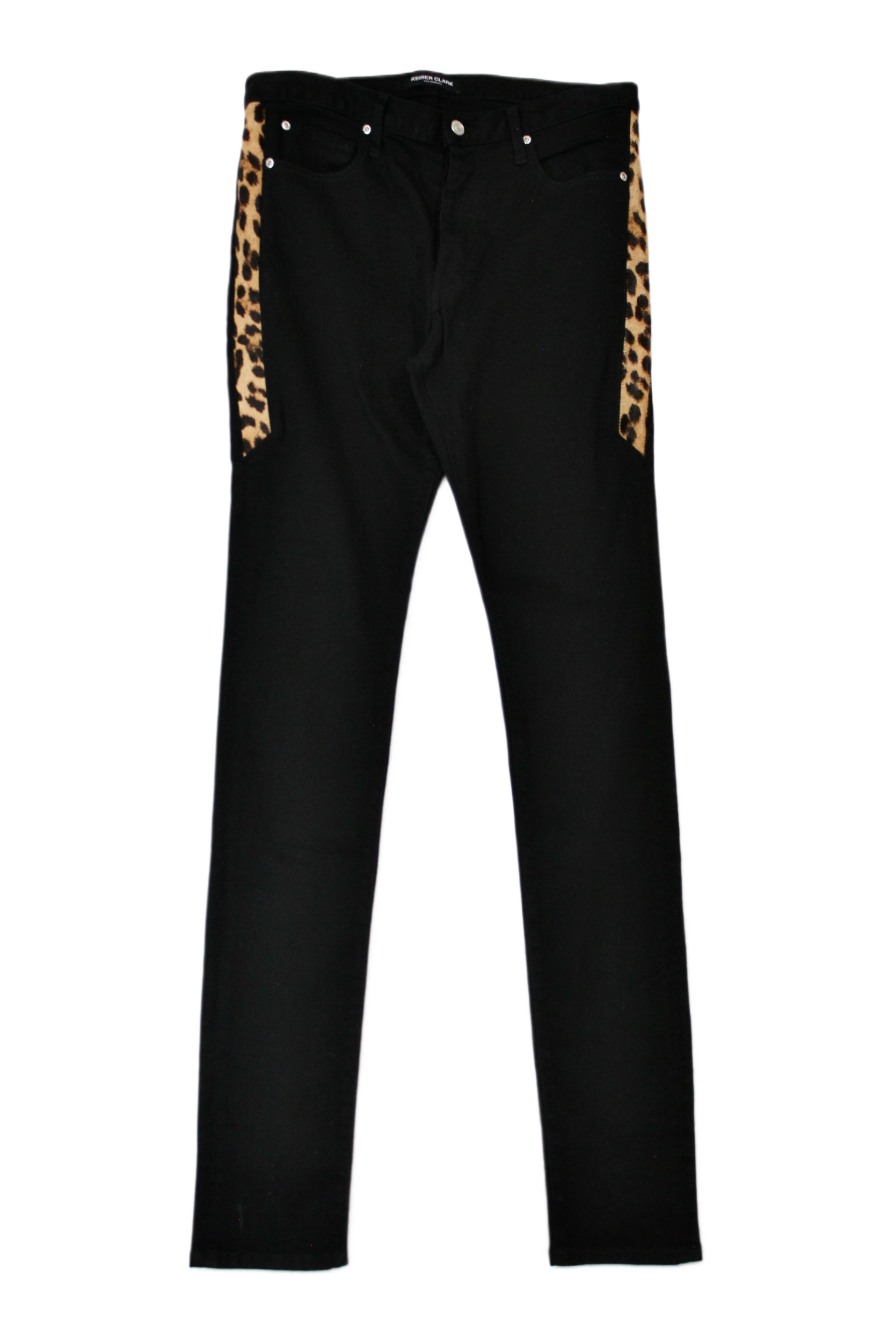 Keiser Clark - Leopard Panel Jeans
