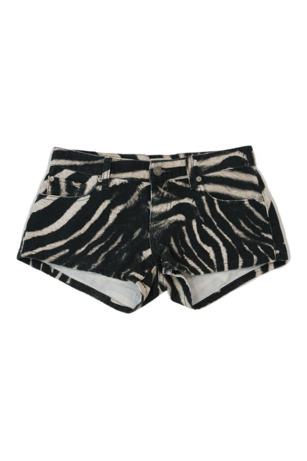 Denim & Supply Ralph Lauren - Zebra Denim Shorts
