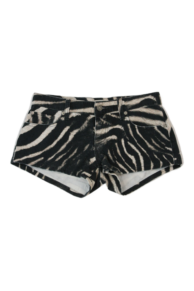 Denim & Supply Ralph Lauren - Zebra Denim Shorts