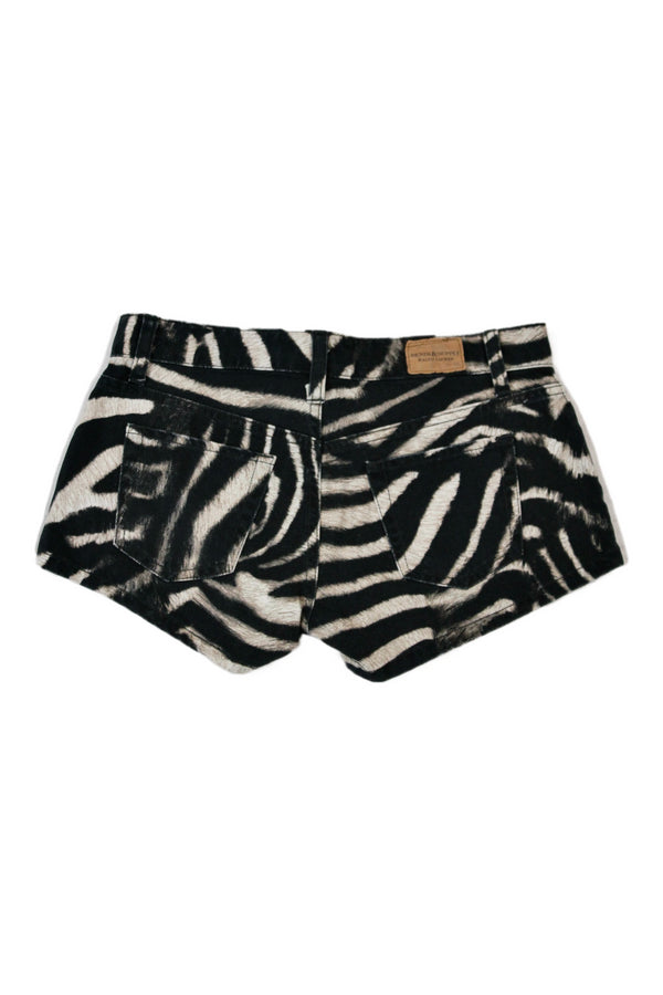 Denim & Supply Ralph Lauren - Zebra Denim Shorts