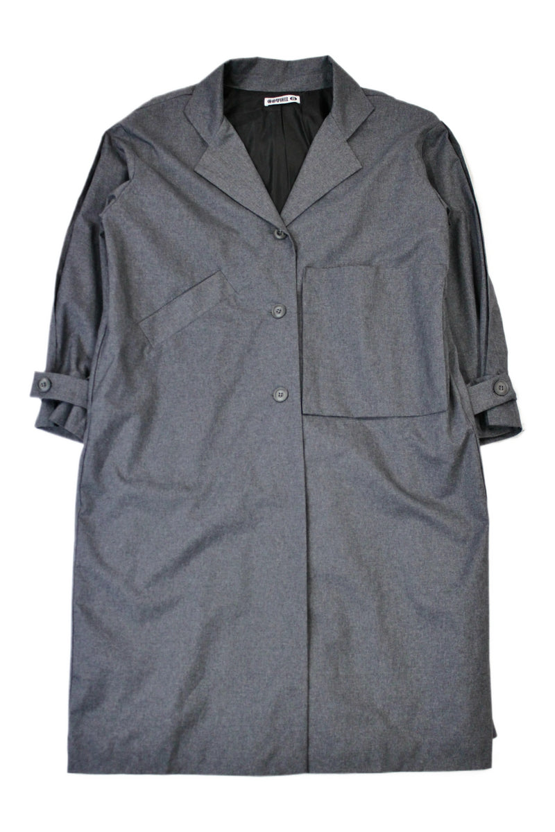 cover - "Long Water-Repellent Coat"
