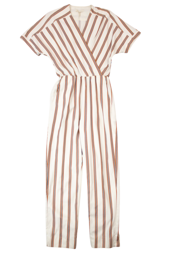 Maje - Striped Jumpsuit