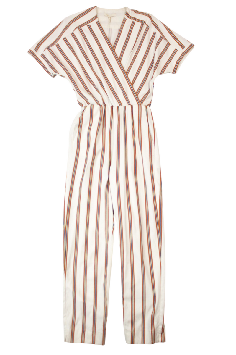 Maje - Striped Jumpsuit