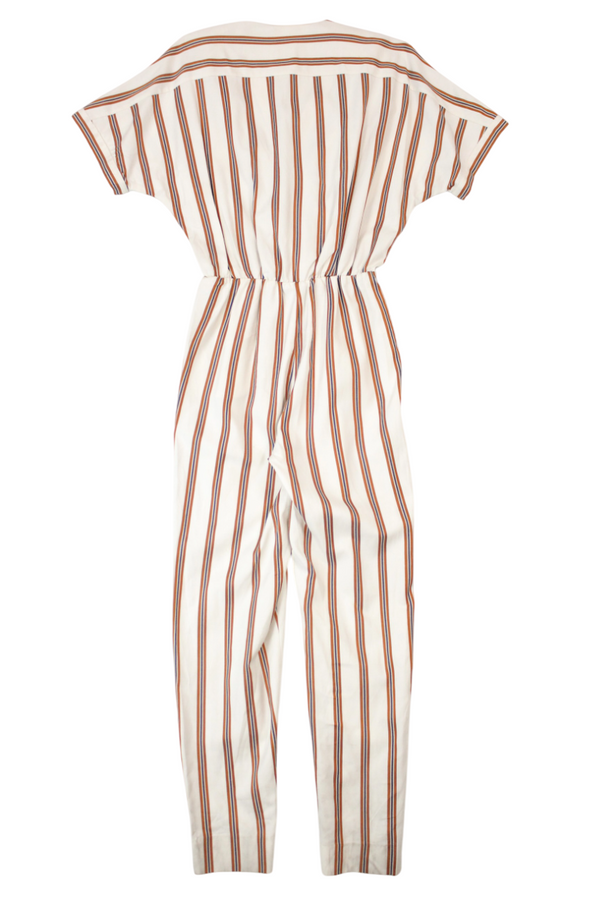 Maje - Striped Jumpsuit