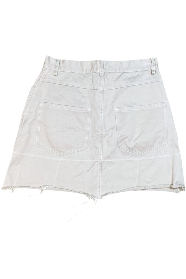 Ricochet - Beige Mini Skirt