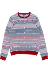 Brooks Brothers - Red/Black/White Cardigan