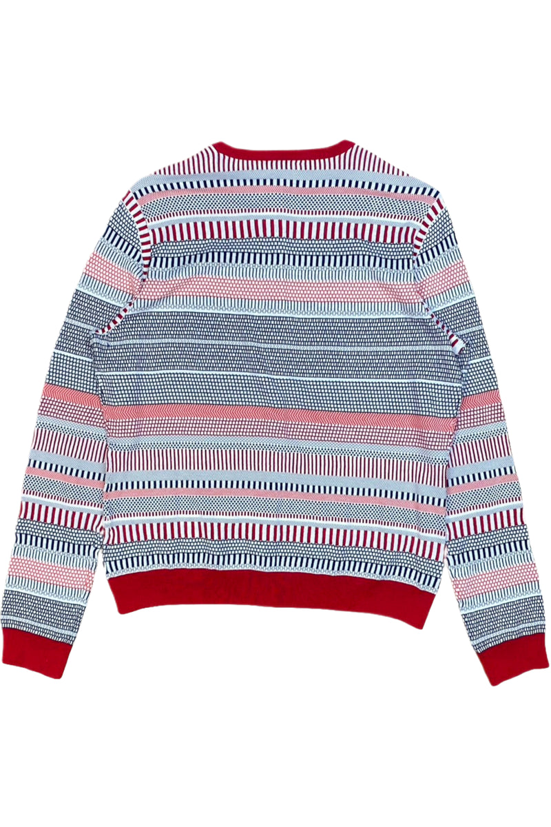 Brooks Brothers - Red/Black/White Cardigan