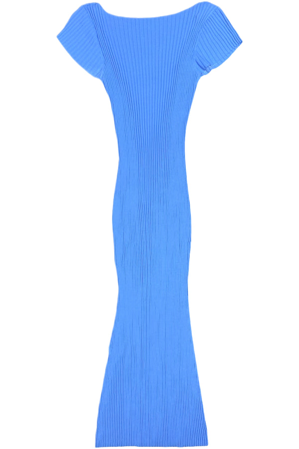 Bec & Bridge - Baby Blue Knit Maxi Dress