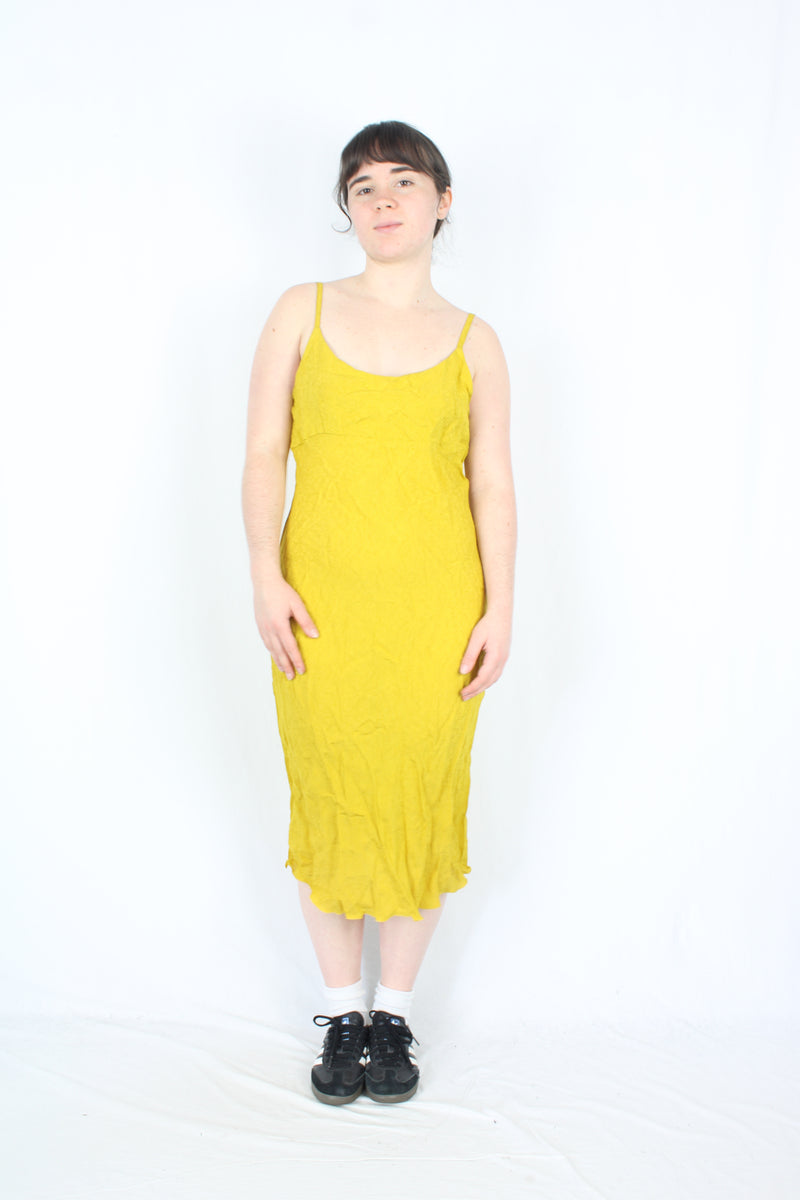 Beach Knickers - Golden Yellow Slip Dress