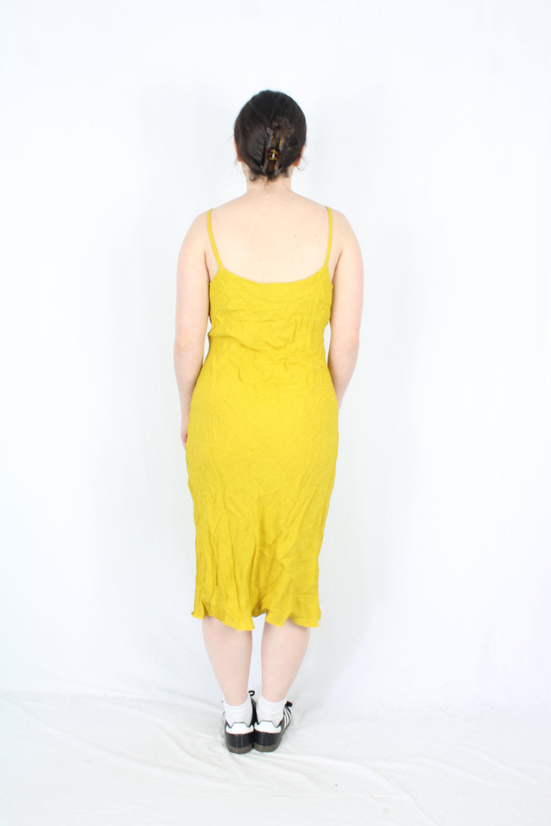 Beach Knickers - Golden Yellow Slip Dress