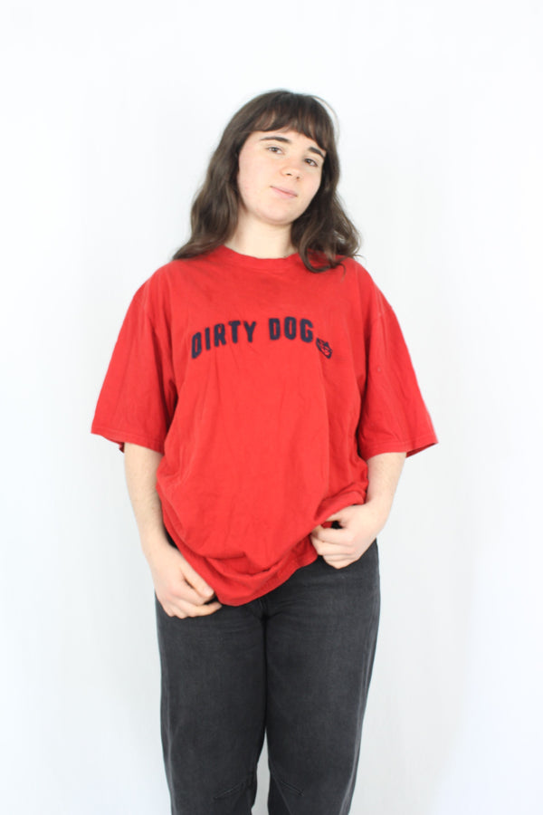 Dirty Dog - Minimal Text Tee