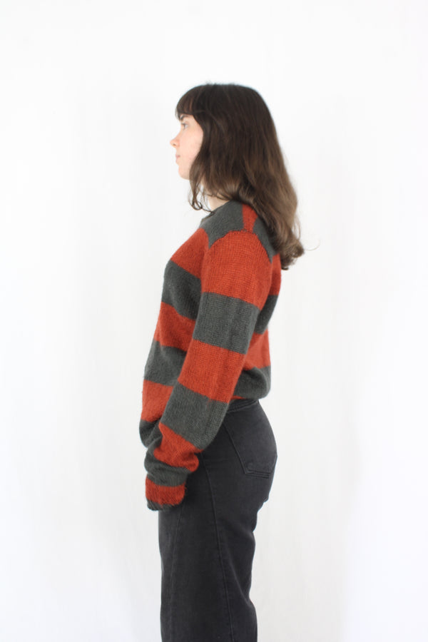 Neuw - Striped Knit Jumper