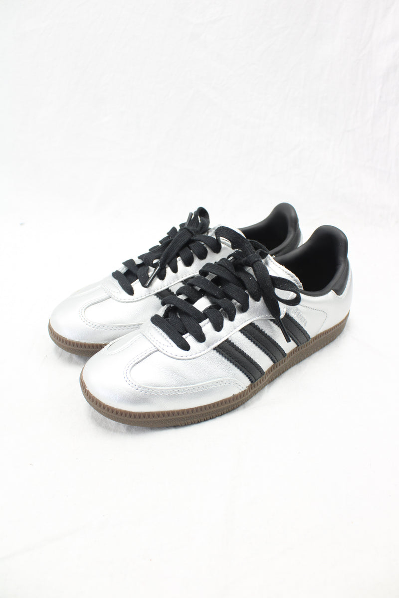Adidas - Silver Samba Sneakers