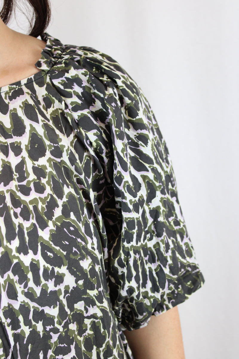 Moochi Animal Print Smock
