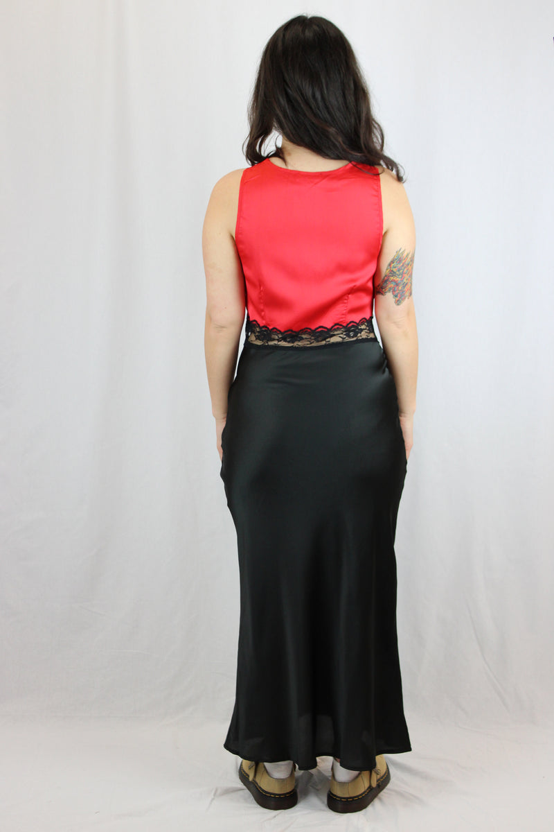 Dazie Satin Maxi Dress