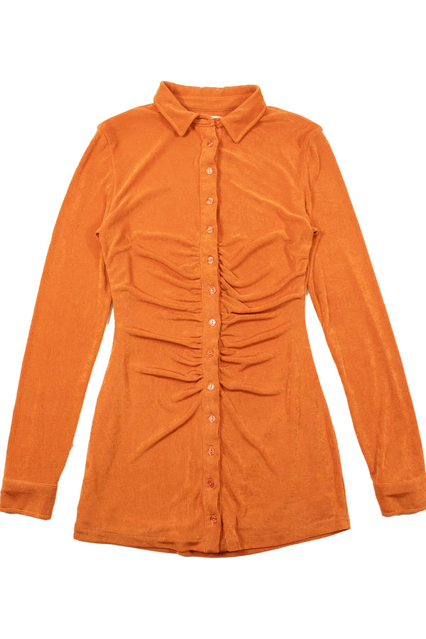With Jean - Button Up Mini Dress