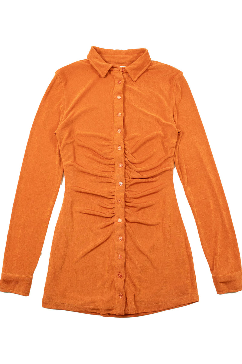 With Jean - Button Up Mini Dress