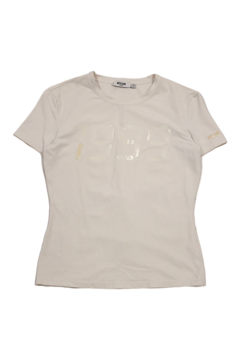 Moschino Jeans - Millennium Vinyl Print tee