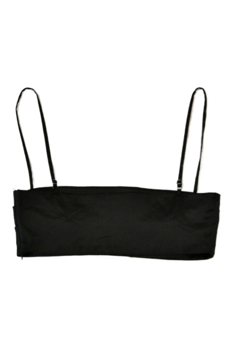 Silkhour - Pleated Satin Bandeau