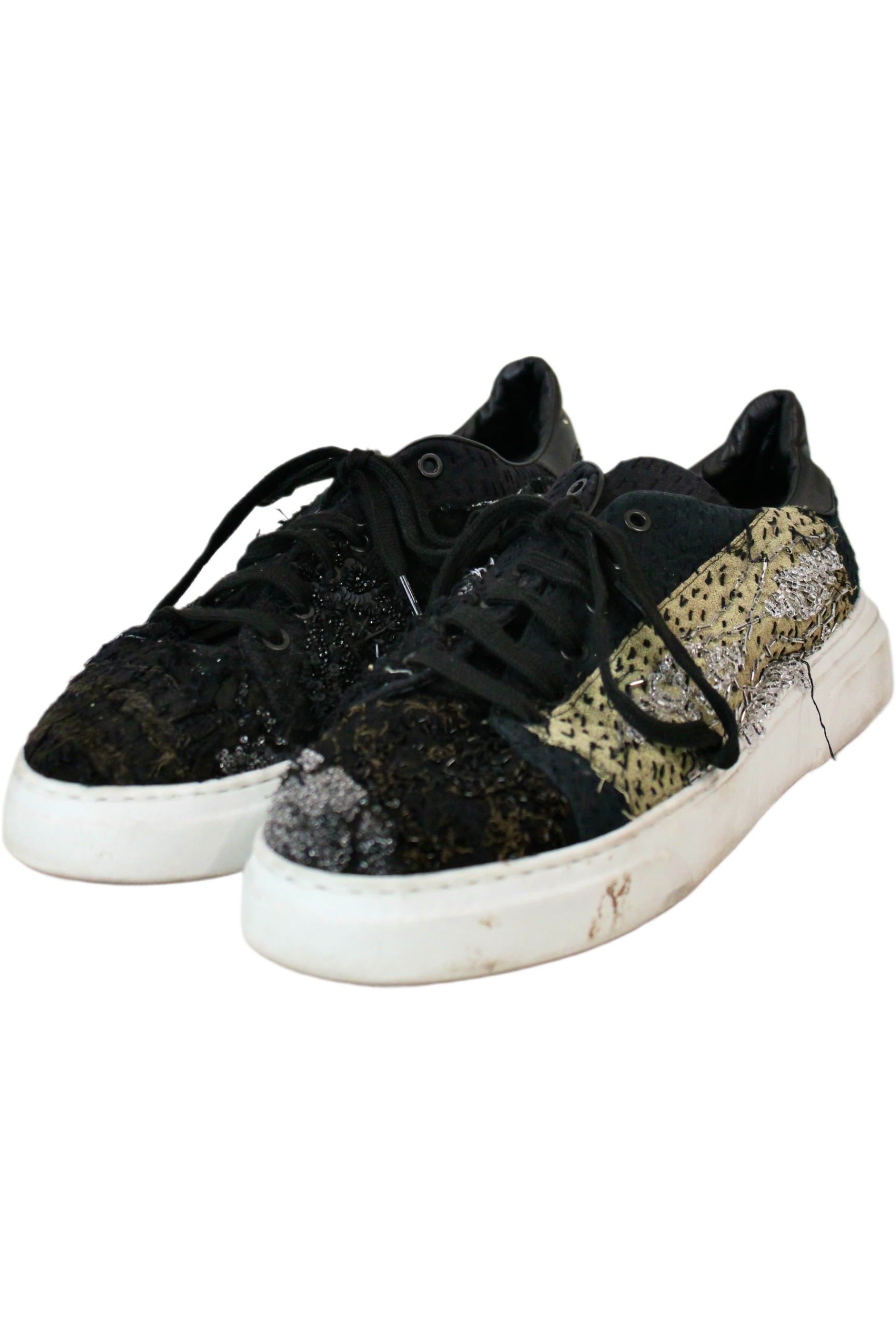 By Walid - Embellished Sneakers