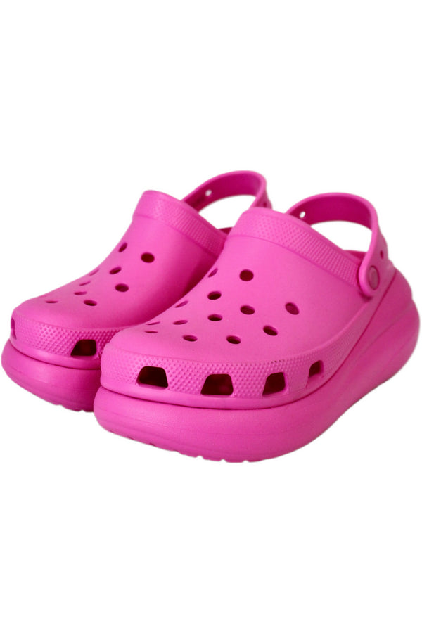Crocs - Pink Platforms