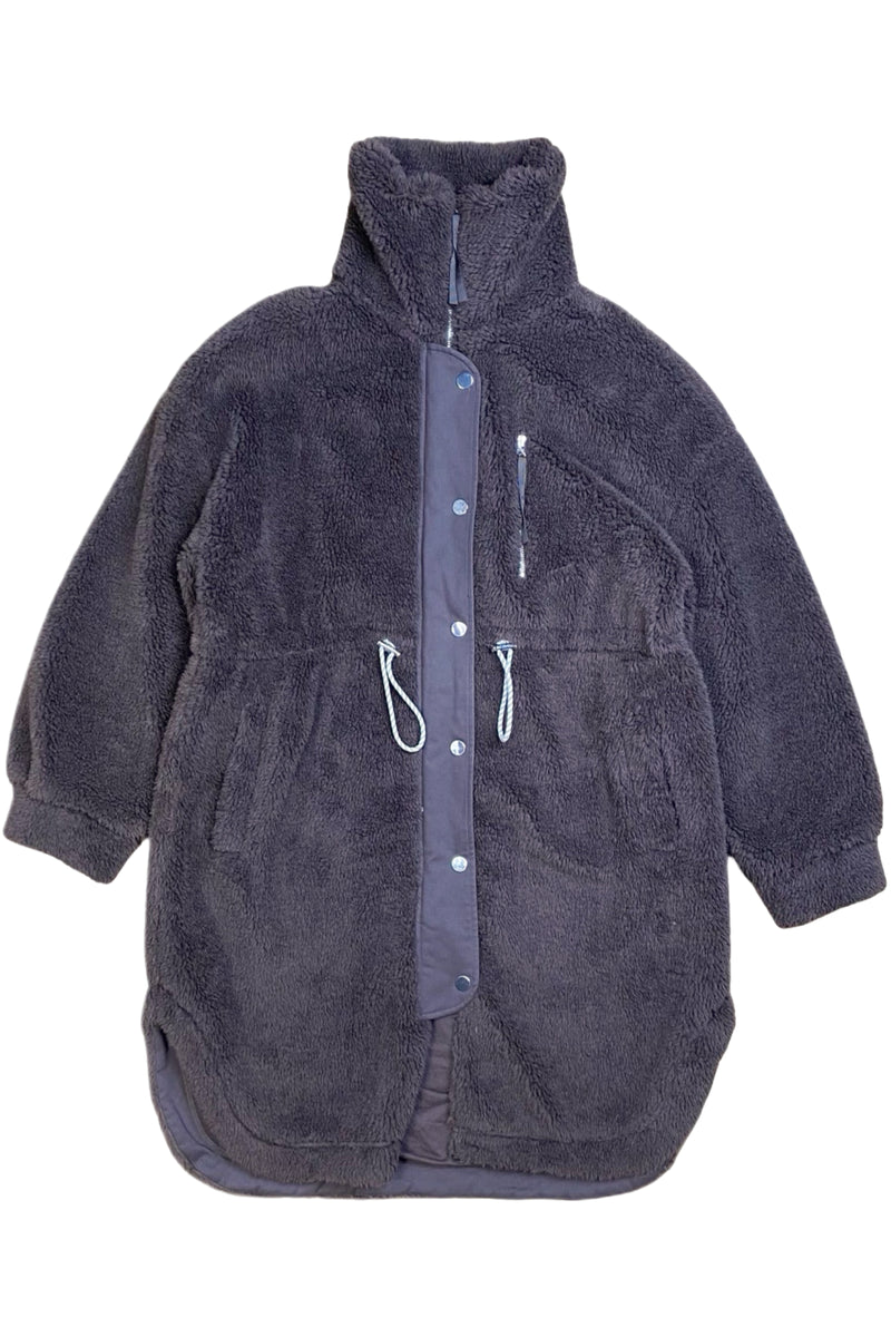 Varley - Brown Teddy Coat