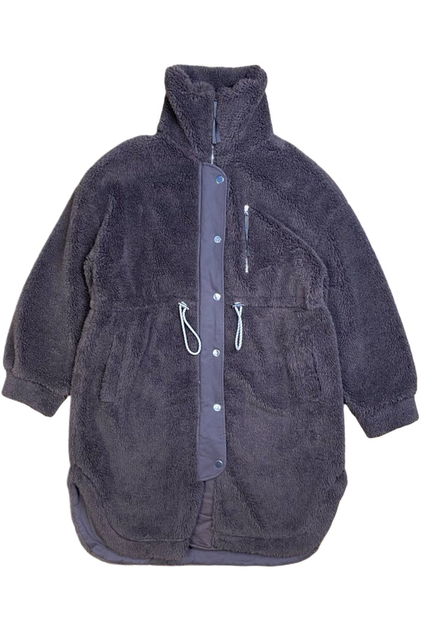 Varley - Brown Teddy Coat