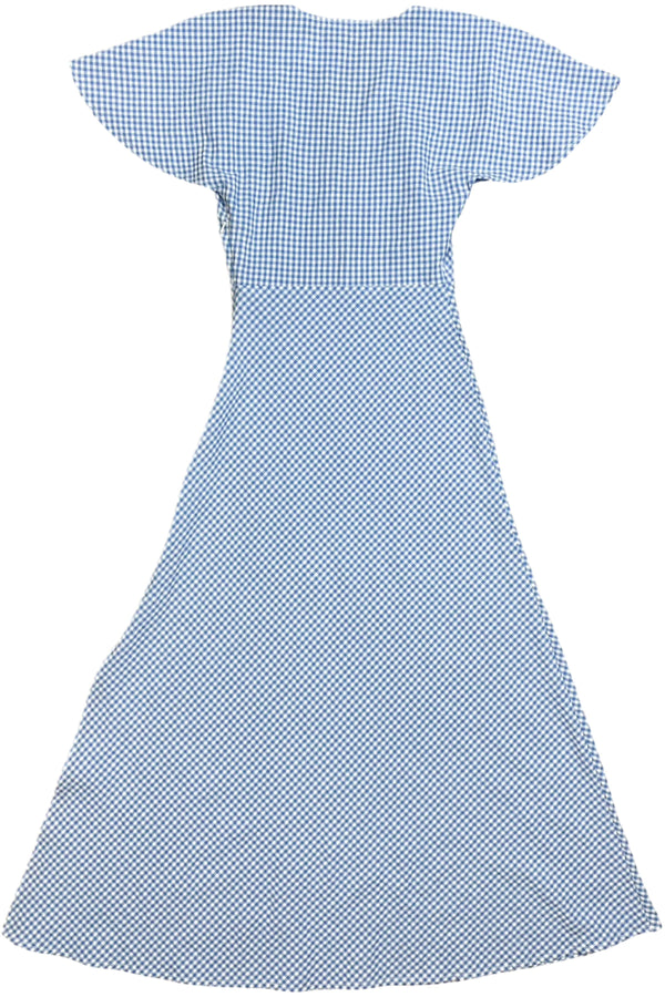 Ruby - Blue & White Maxi Dress
