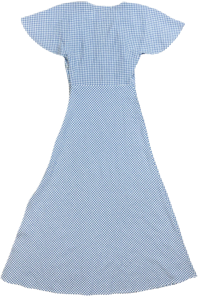 Ruby - Blue & White Maxi Dress