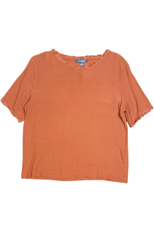 Lounge by Repertoire - Orange Short Sleeve Shirt