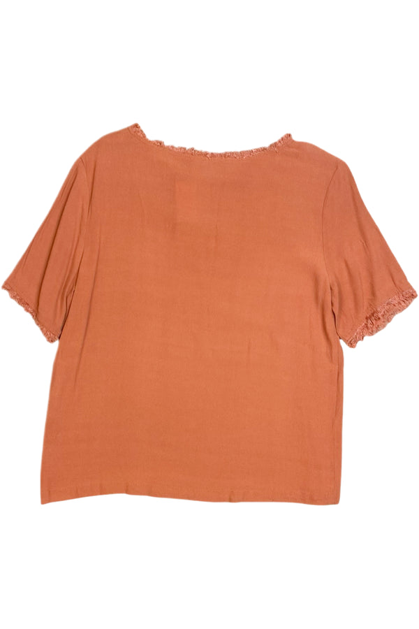 Lounge by Repertoire - Orange Short Sleeve Shirt