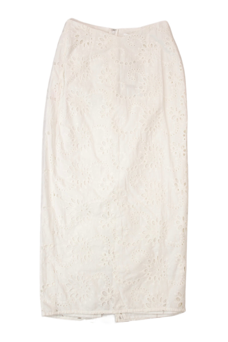 Sabo Luxe - Broderie Anglaise Midi Skirt