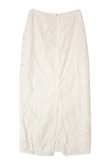 Sabo Luxe - Broderie Anglaise Midi Skirt