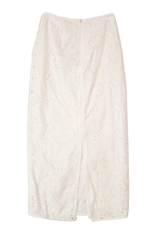 Sabo Luxe - Broderie Anglaise Midi Skirt