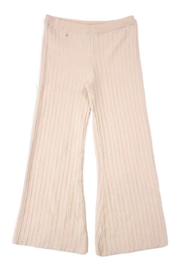 Weekend Stories - Rib Knit Wool Pants
