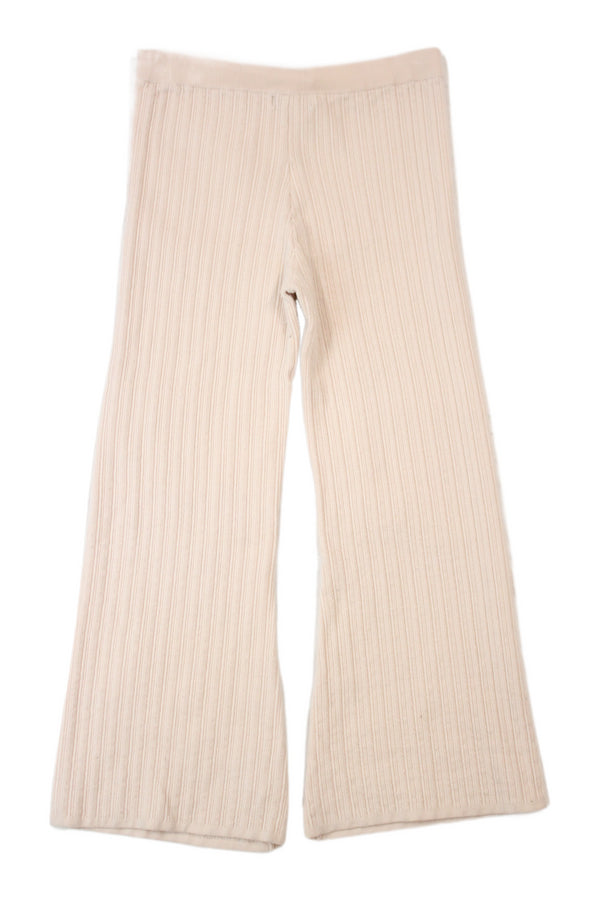 Weekend Stories - Rib Knit Wool Pants