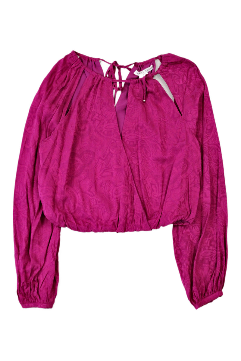 Veronica Beard - Cropped Paisley Blouse