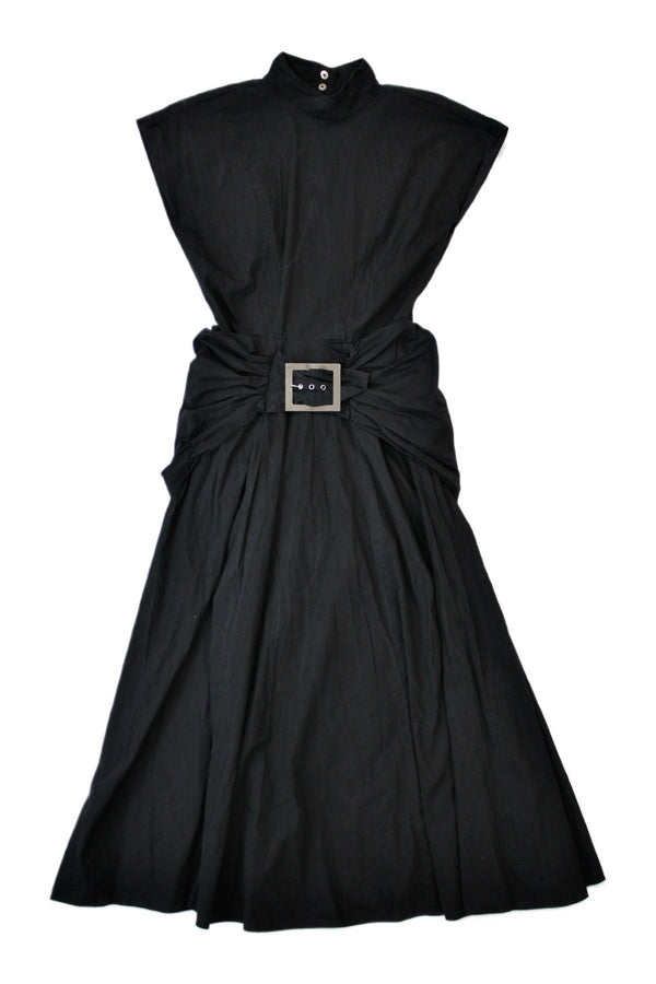 Vintage Cotton Midi Dress