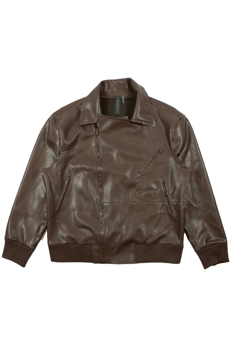 Norma Kamali - Faux Leather Jacket
