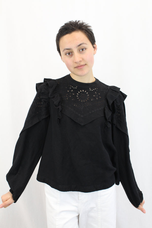 Scotch & Soda - Broderie Blouse