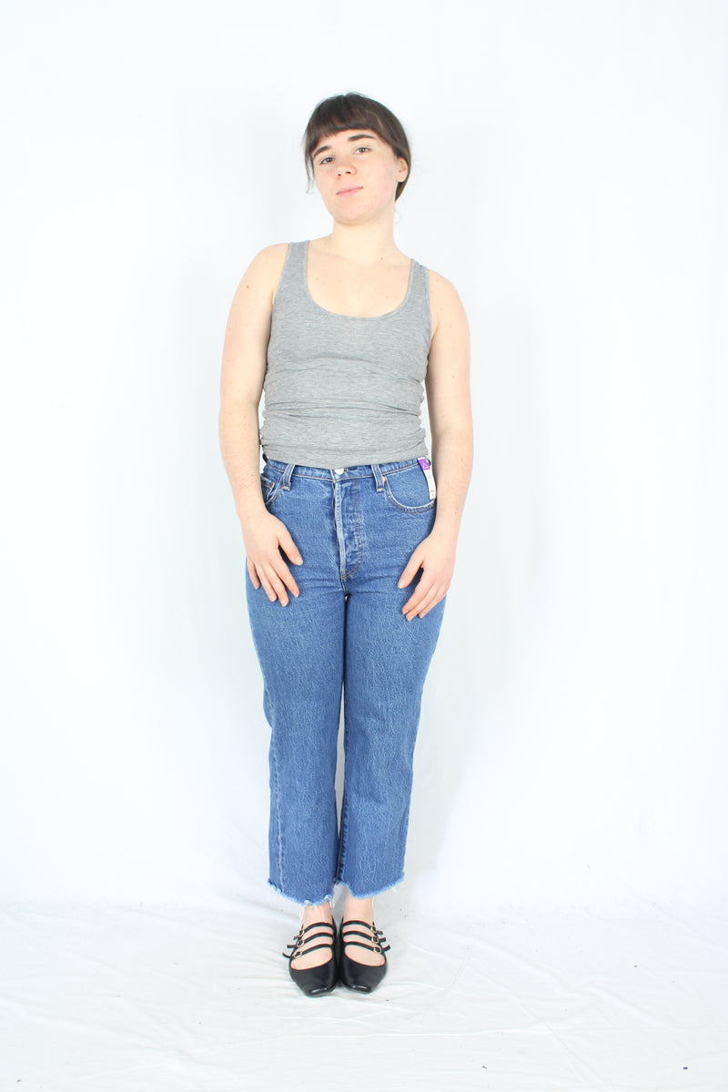 Levi Strauss - Ribcage Straight Ankle Jeans