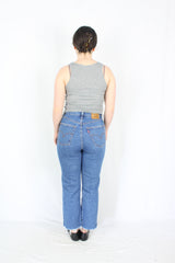 Levi Strauss - Ribcage Straight Ankle Jeans