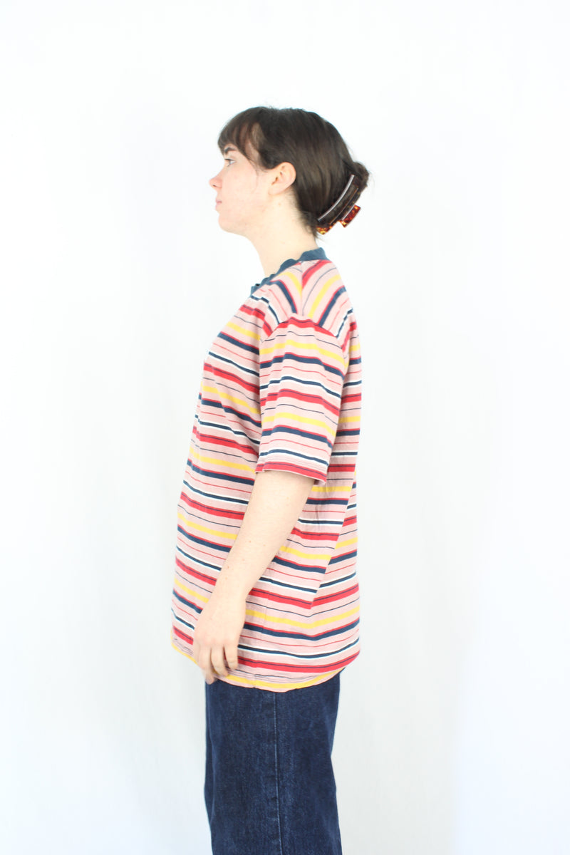 Guess Originals - Striped Logo Tee